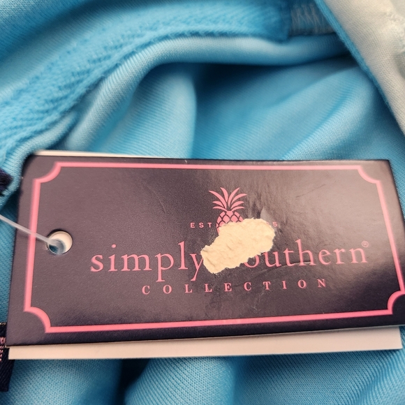 Simply Southern Color Block Through Faith Cropped Hoodie for Women XXL - Picture 11 of 12